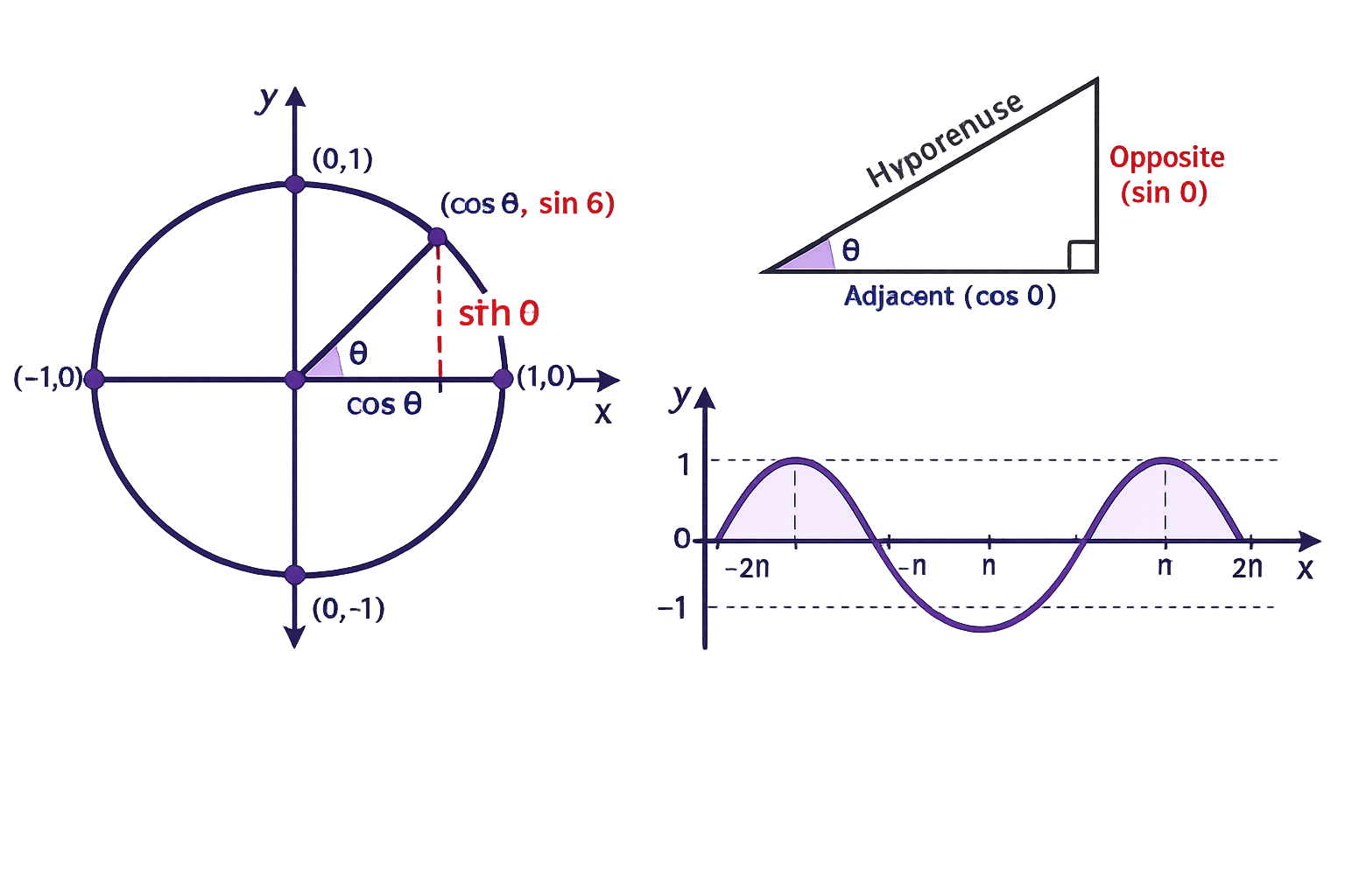 Trigonometry Learning System illustration